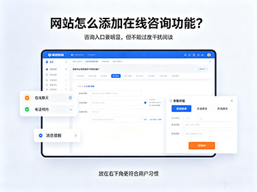 網(wǎng)站添加在線功能